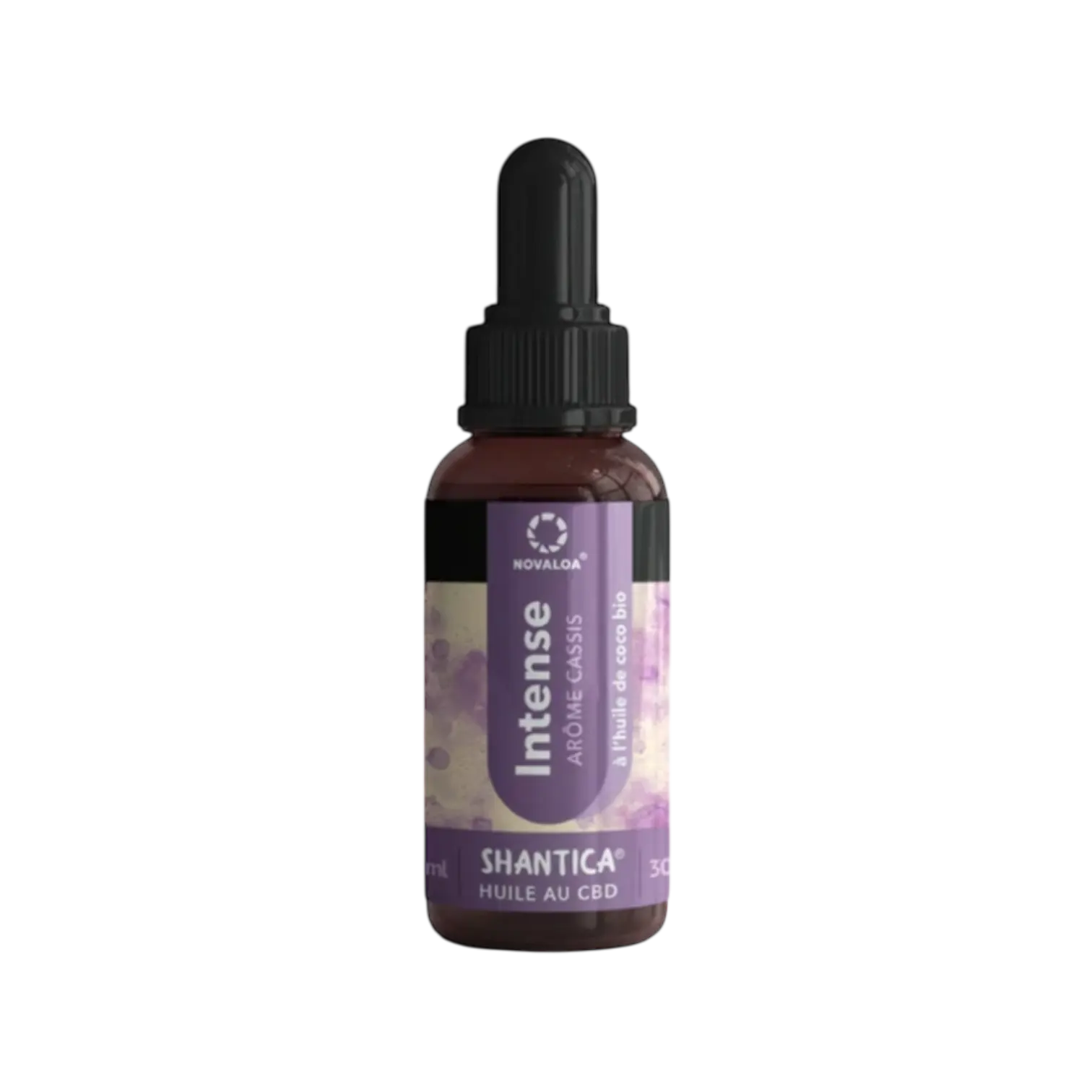 L'intense: Huile CBD Spectre complet saveur cassis